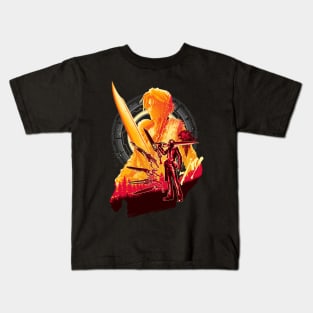 Ultimate Weapon Lion Heart Squall Kids T-Shirt